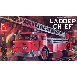 Model Plastkikowy - Ciężarówka American LaFrance Ladder Chief Fire Truck - AMT1204
